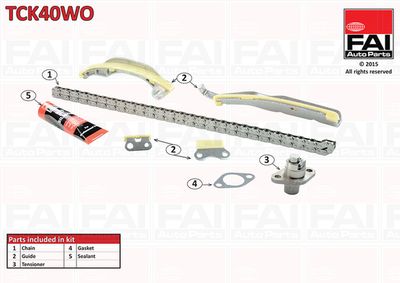 Timing Chain Kit FAI AutoParts TCK40WO