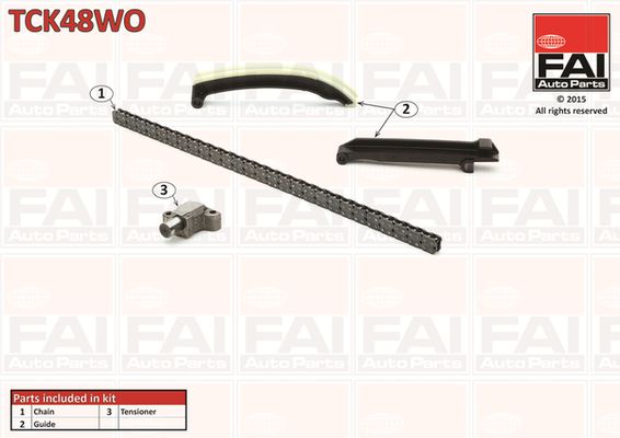 FAI AutoParts TCK48WO Timing Chain Kit