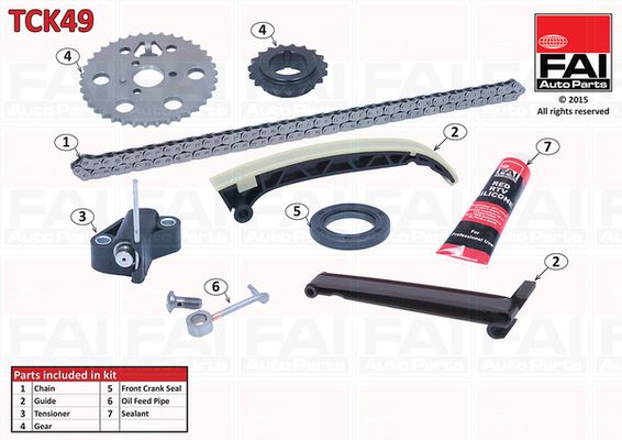 FAI AutoParts TCK49 Timing Chain Kit