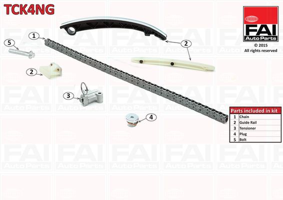 FAI AutoParts TCK4NG Timing Chain Kit