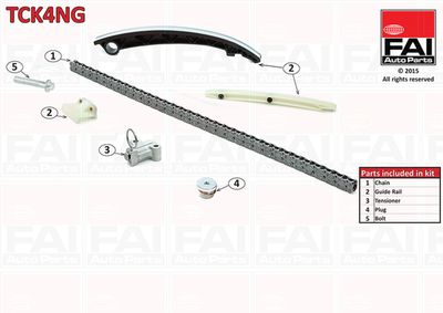Timing Chain Kit FAI AutoParts TCK4NG