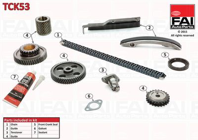 Timing Chain Kit FAI AutoParts TCK53