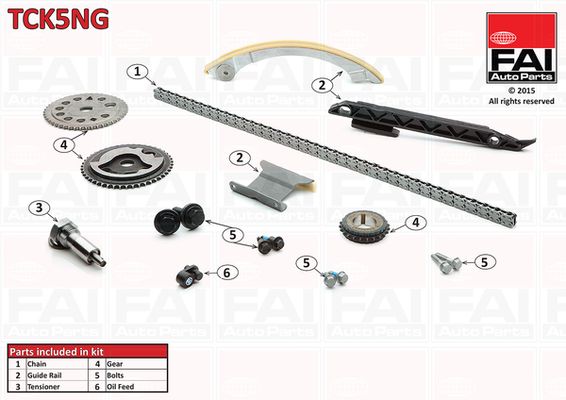 FAI AutoParts TCK5NG Timing Chain Kit