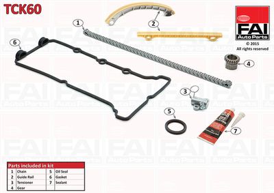Timing Chain Kit FAI AutoParts TCK60