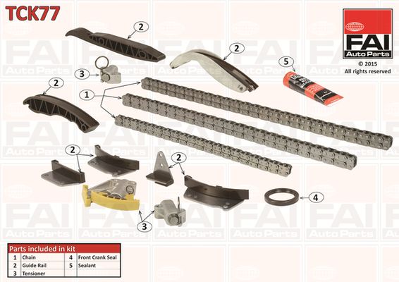 FAI AutoParts TCK77 Timing Chain Kit