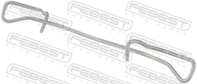 Spring, disc brake pad FEBEST 0103-001