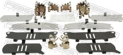 Accessory Kit, disc brake pad FEBEST 0103-AXVA70F