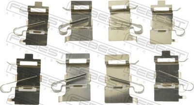 Accessory Kit, disc brake pad FEBEST 0103-GSV70F
