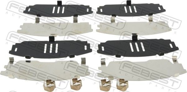 FEBEST 0103-NDE180F Anti-Squeal Foil, brake pad (back plate)
