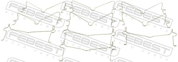 FEBEST 0103-002-PCS10 Spring, disc brake pad