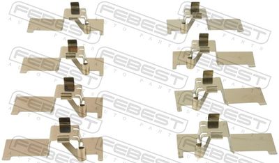 Accessory Kit, disc brake pad FEBEST 0103-ACV40F