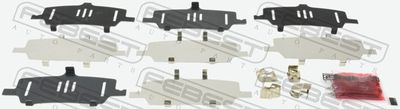 Accessory Kit, disc brake pad FEBEST 0103-ASA33R