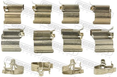 Accessory Kit, disc brake pad FEBEST 0103-GDJ150R