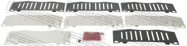 FEBEST 0103-KDJ150F Accessory Kit, disc brake pad