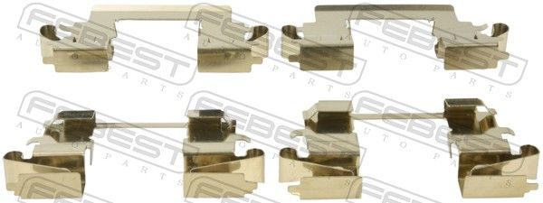 FEBEST 0103-MCU3F Accessory Kit, disc brake pad