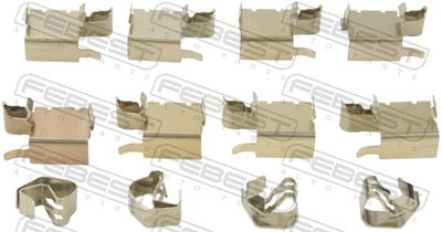 Accessory Kit, disc brake pad FEBEST 0103-NRE180F