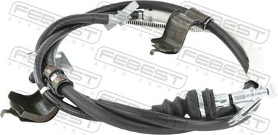 Cable Pull, parking brake FEBEST 01100-GRN28RH