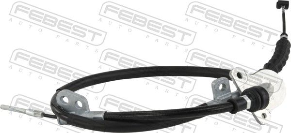 FEBEST 01100-GUN126F Cable Pull, parking brake