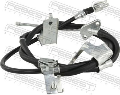 Cable Pull, parking brake FEBEST 01100-GUN126LH