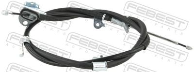 Cable Pull, parking brake FEBEST 01100-ASA42RH