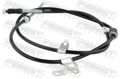 Cable Pull, parking brake FEBEST 01100-ZZE120RH
