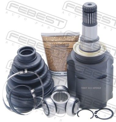 Joint Kit, drive shaft FEBEST 0111-AZT255LH