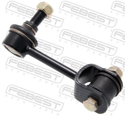 Link/Coupling Rod, stabiliser bar FEBEST 0123-CR50FR