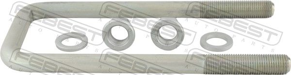 FEBEST 0133-001 Mounting Kit, leaf spring