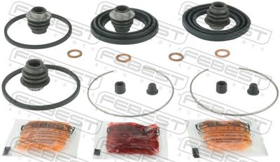 Repair Kit, brake caliper FEBEST 0175-AHR10F