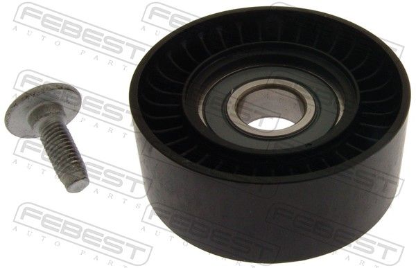FEBEST 0187-2ADFHV Tensioner Pulley, V-ribbed belt