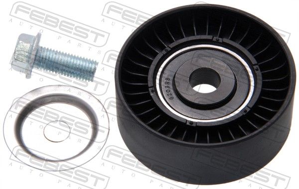 FEBEST 0187-ACA20 Tensioner Pulley, V-ribbed belt
