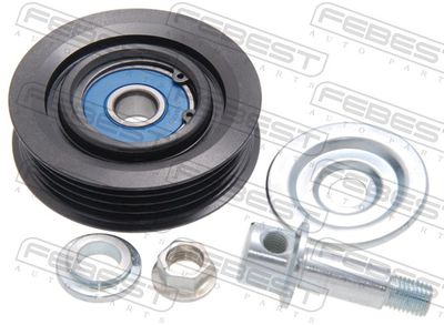Tensioner Pulley, V-ribbed belt FEBEST 0187-AT220