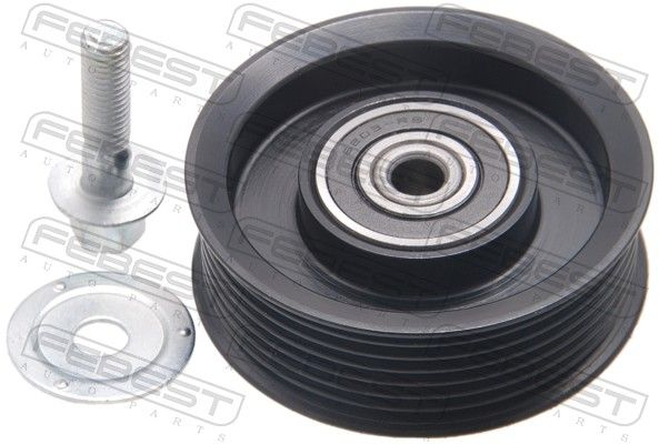 FEBEST 0187-GWS191 Tensioner Pulley, V-ribbed belt