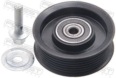 Tensioner Pulley, V-ribbed belt FEBEST 0187-GWS191