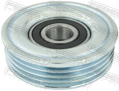 Tensioner Pulley, V-ribbed belt FEBEST 0187-UVF45