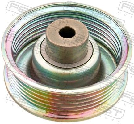 FEBEST 0187-ZZE120 Deflection/Guide Pulley, V-ribbed belt