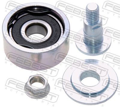 Deflection/Guide Pulley, V-ribbed belt FEBEST 0188-LJ150