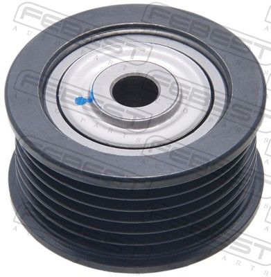 Deflection/Guide Pulley, V-ribbed belt FEBEST 0188-URS206