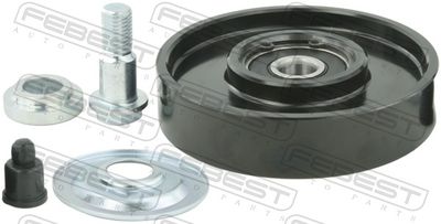 Deflection/Guide Pulley, V-ribbed belt FEBEST 0188-VDJ200