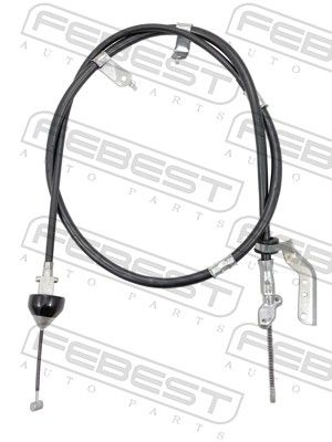 Cable Pull, parking brake FEBEST 0199-BCACU30RH