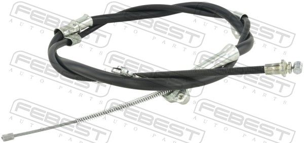 FEBEST 0199-BCACV40LH Cable Pull, parking brake