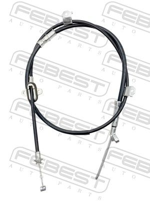 Cable Pull, parking brake FEBEST 0199-BCASV50RH