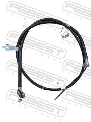 Cable Pull, parking brake FEBEST 0199-PCACA30RH