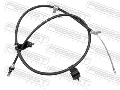 Cable Pull, parking brake FEBEST 0199-PCGDJ150LH