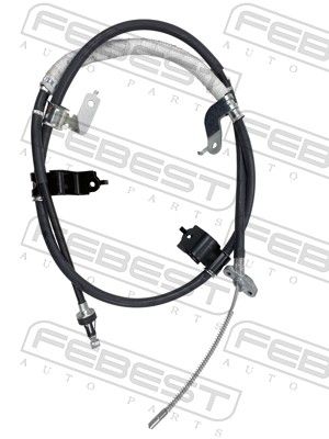 Cable Pull, parking brake FEBEST 0199-PCGDJ150RH