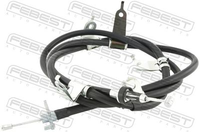 Cable Pull, parking brake FEBEST 0199-PCGRJ200RH