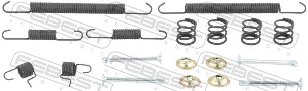 FEBEST 0204-B10RSR-KIT Accessory Kit, parking brake shoes