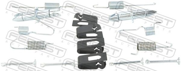 FEBEST 0204-F15ER-KIT Accessory Kit, parking brake shoes