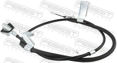 Cable Pull, parking brake FEBEST 02100-T30LH
