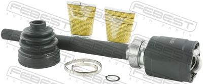 Joint Kit, drive shaft FEBEST 0211-J1020GRH